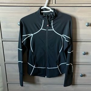 Black LuLuLemon zip hoodie